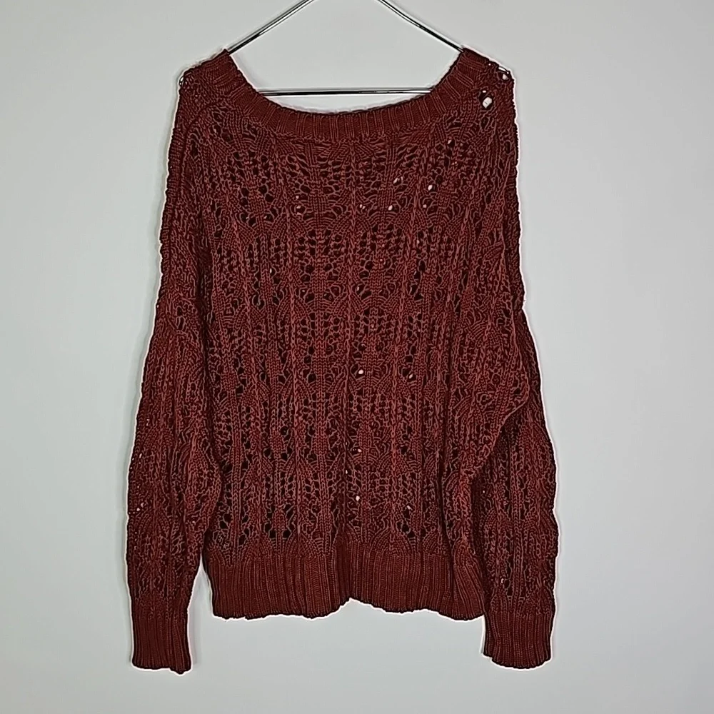 Le Chateau xxs brown knitted sweater - Picture 4 of 6